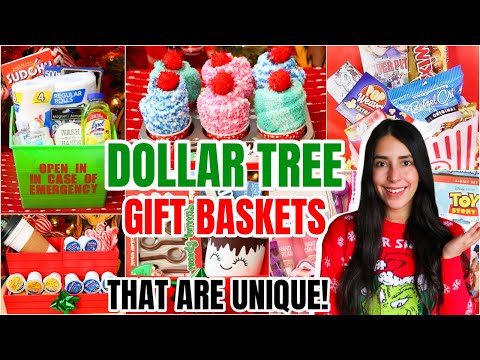 DOLLAR TREE GIFT BASKETS * IMPRESS YOUR FRIENDS