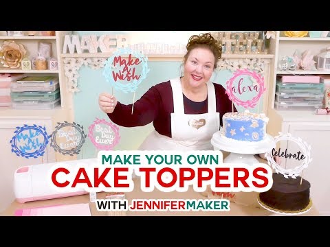 DIY Cake Toppers for Birthday &amp; Weddings: Customize Your Own!