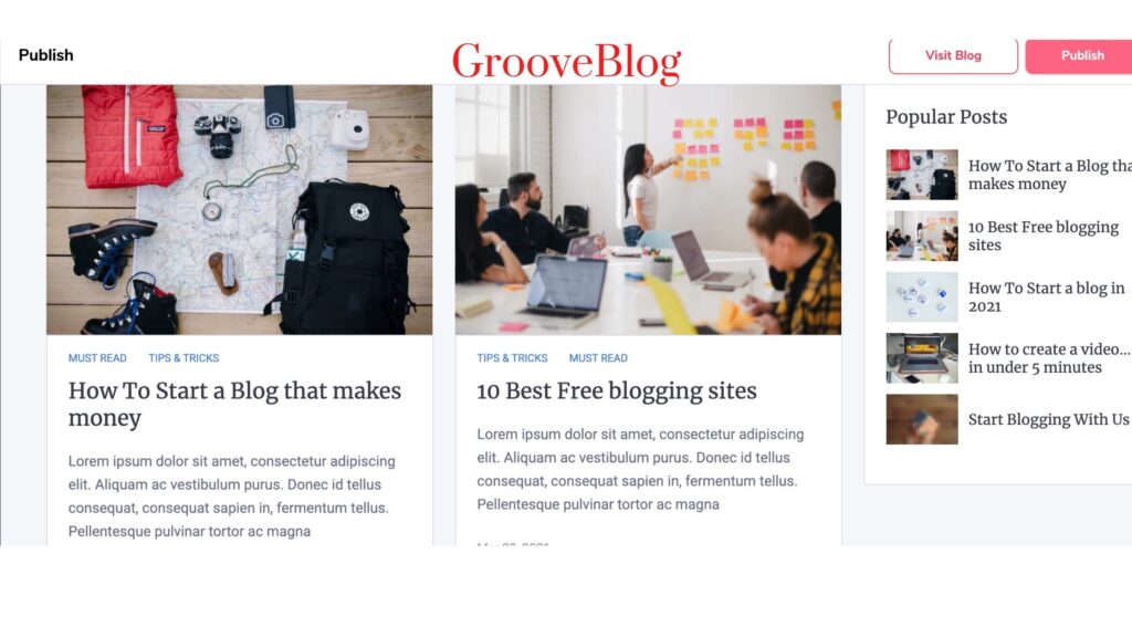 GrooveBlog