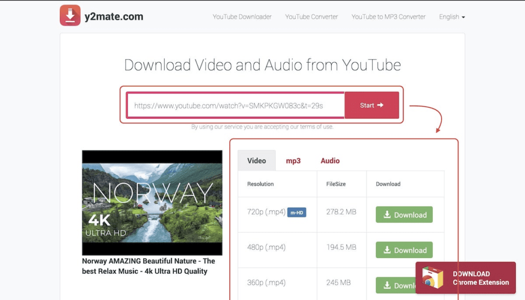 youtube downloader online y2mate