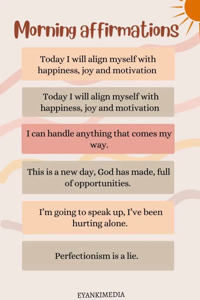 Good Morning Affirmations For Her