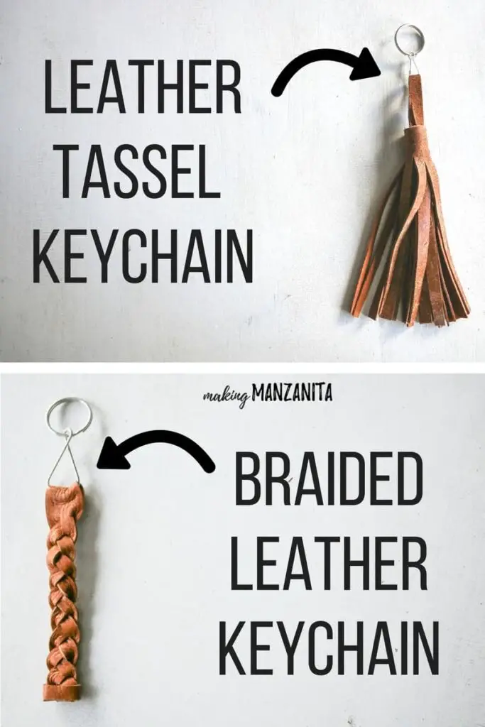 DIY Leather key chain