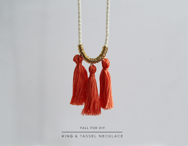 tassel necklace