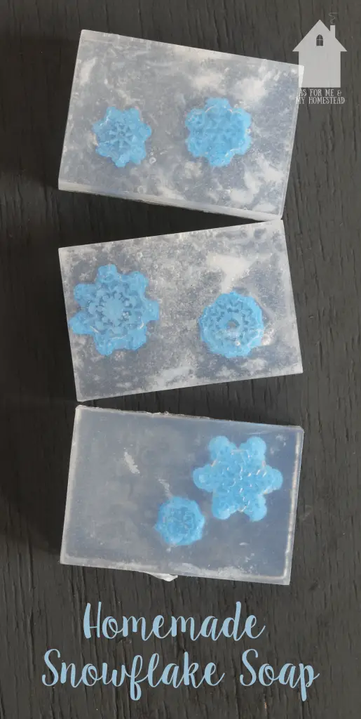 profitable crafts to sell--Snowflake-Soap