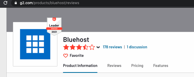 Bluehost feedback