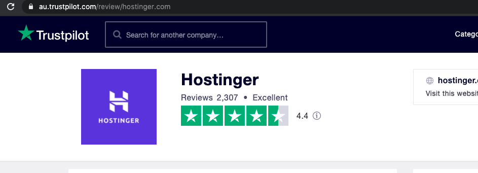 Hostinger feedback