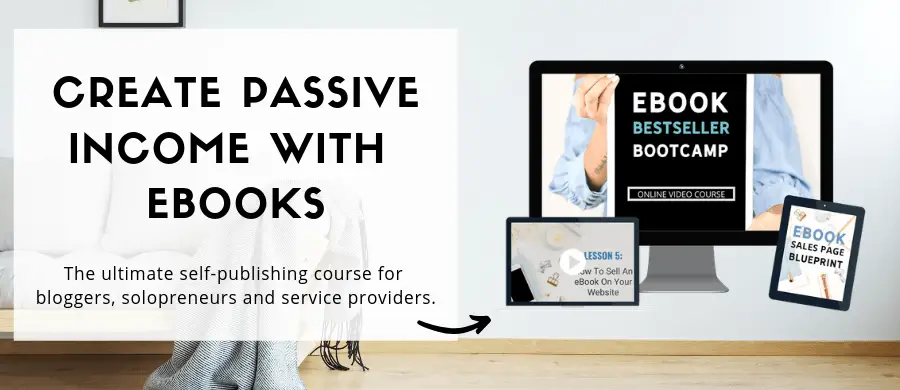 create passive income with ebooks