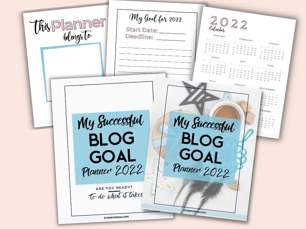 Blog planner free printable