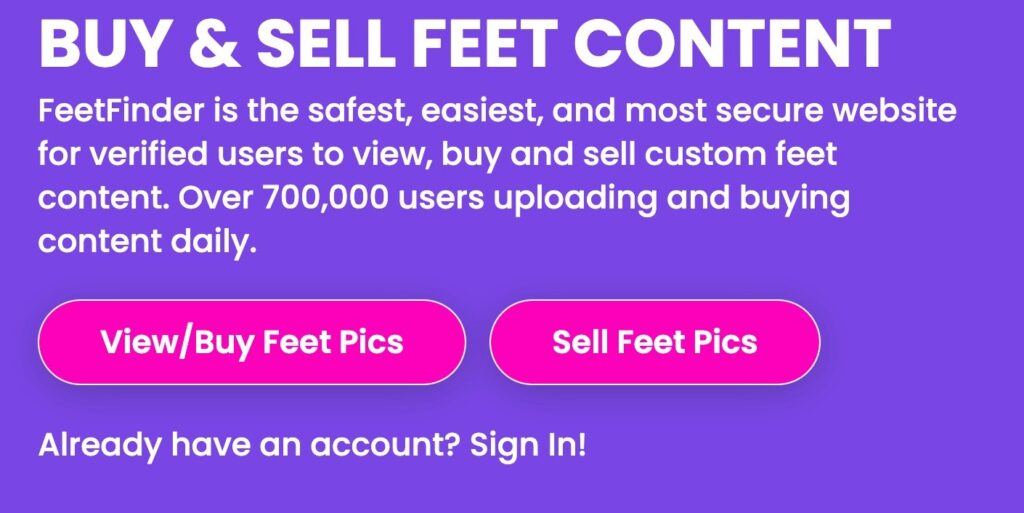 how to sell feet pics