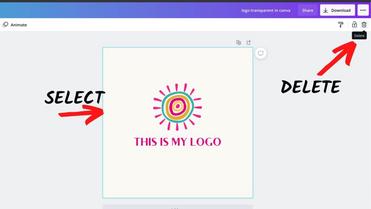 How To Make A Logo Transparent In Canva (Transparent Background & Images)