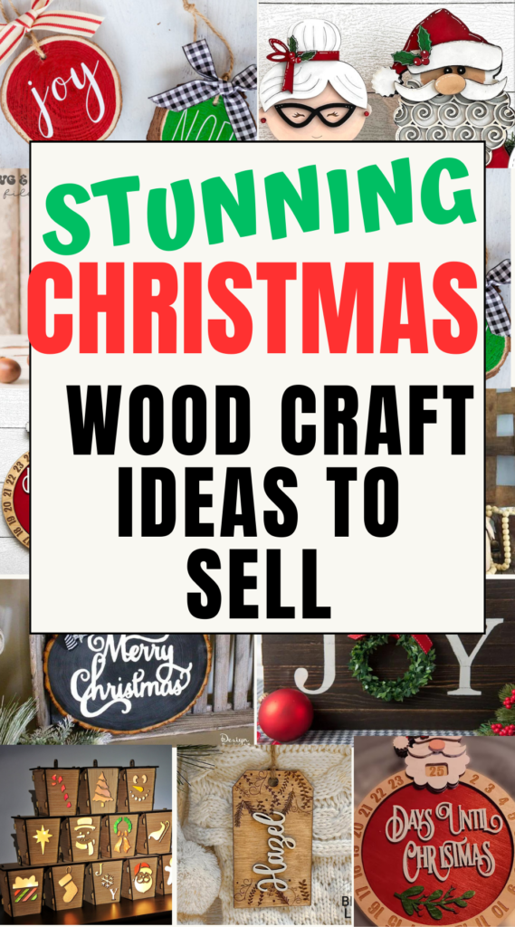 Wooden Christmas crafts to make and sell