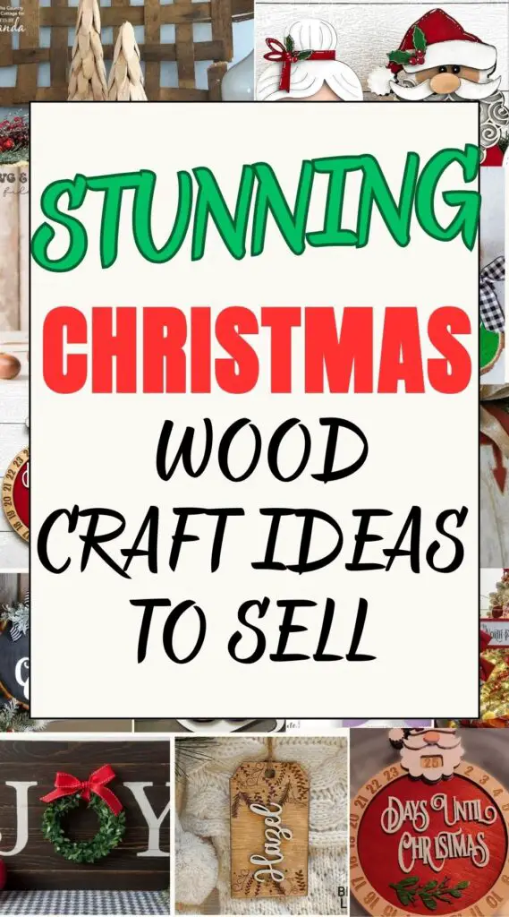 christmas wood crafts to sell
