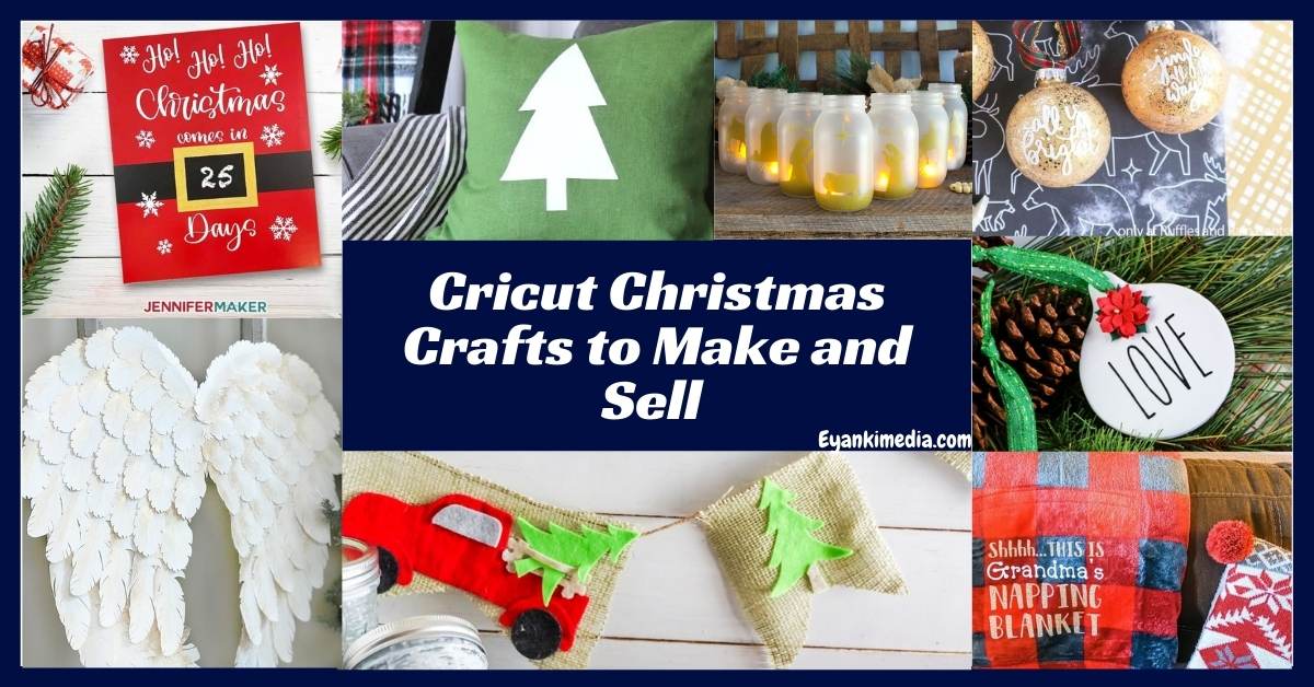 How To Make DIY Christmas Pot Holders With A Cricut - Angie Holden