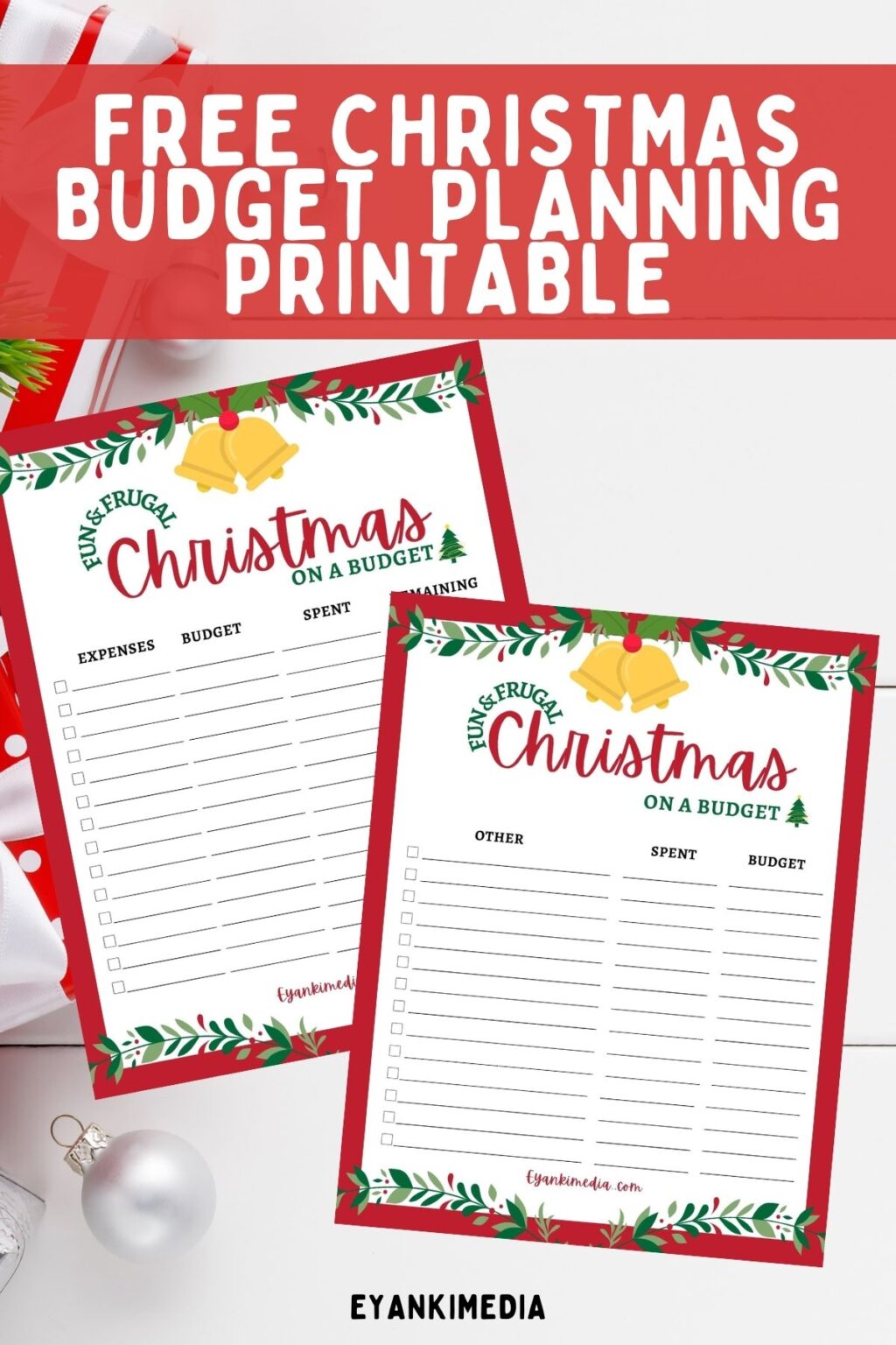 Free Christmas Budget Worksheet And Printable 2024