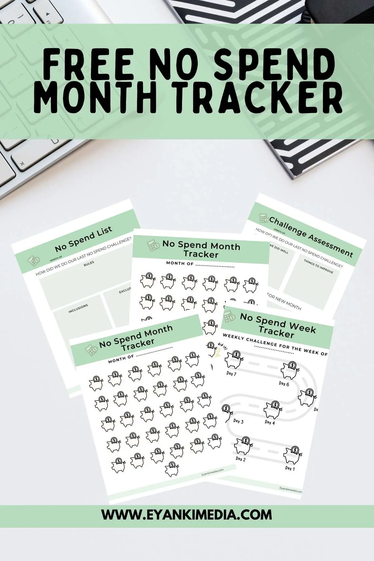 No spend month tracker