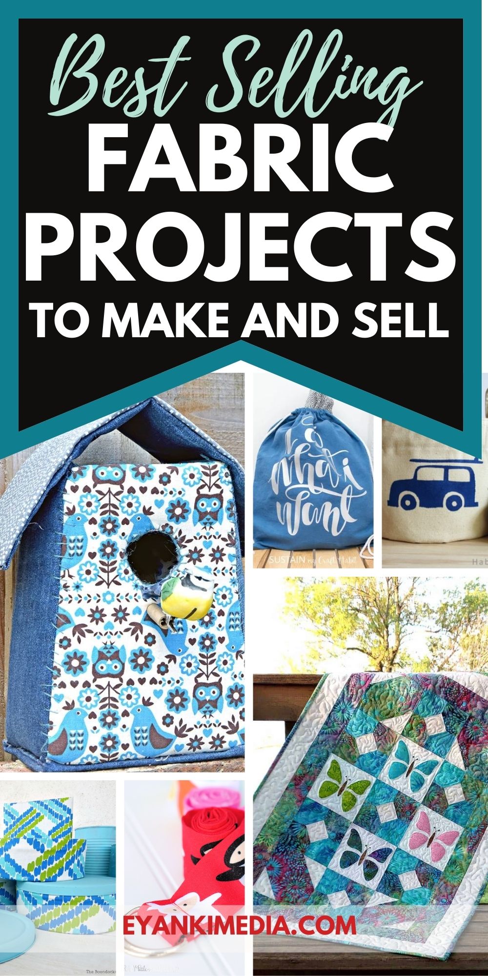 Fabric craft ideas to make and sell