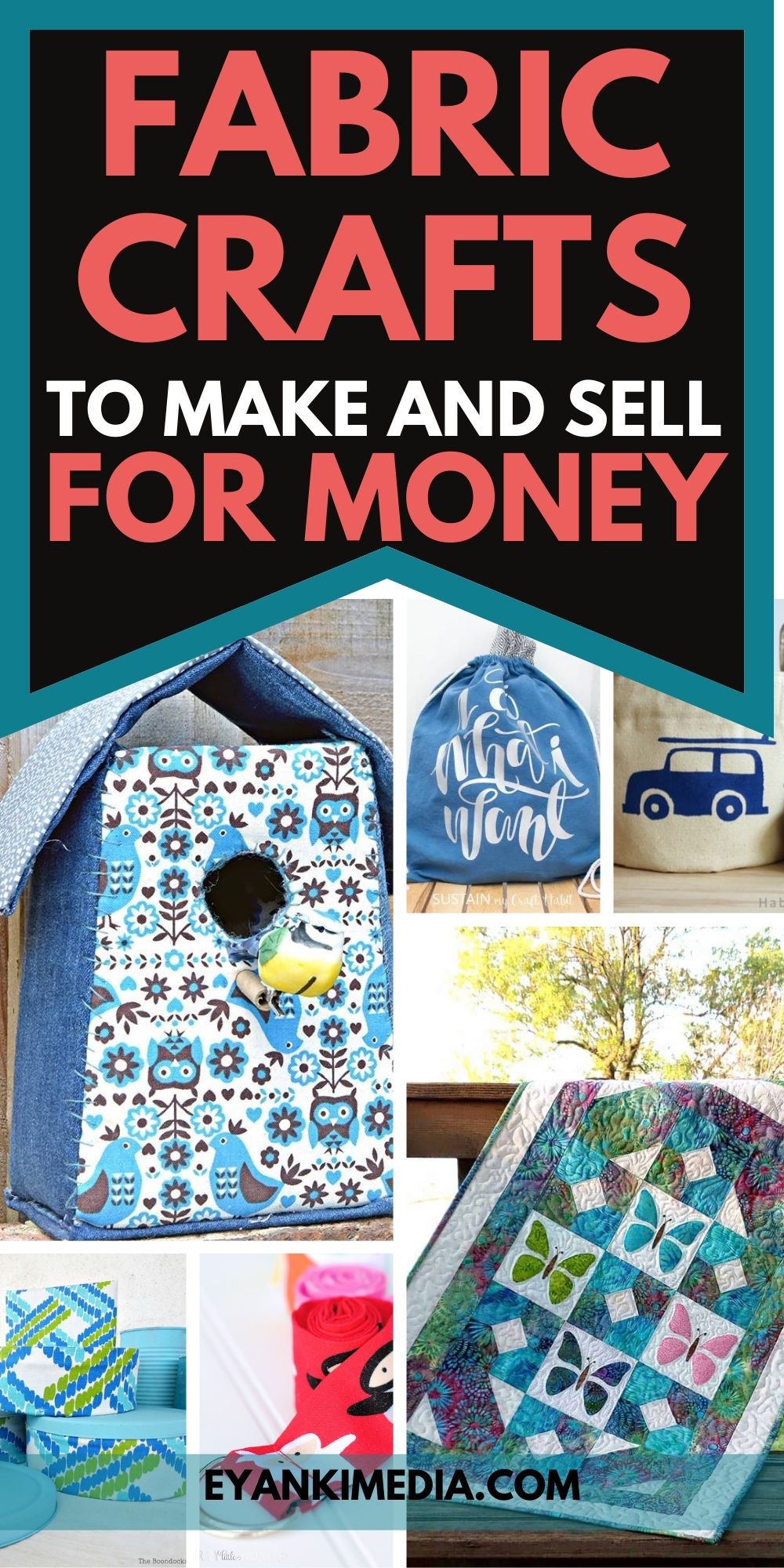 37 Things To Sew And Sell [Fabric Craft Ideas To Make 2024]