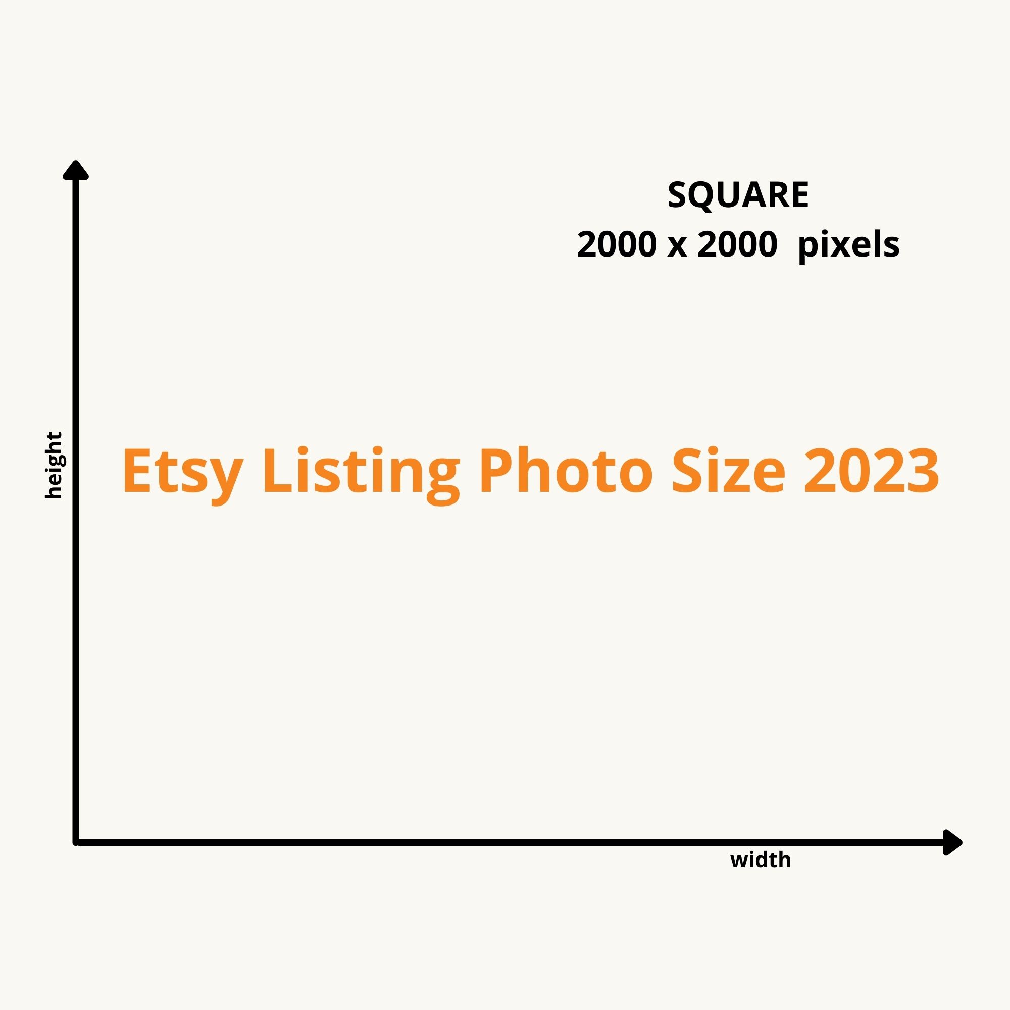 Best Etsy Listing Photo Size & Ratio For Product Photos 2024