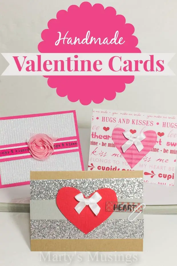 DIY handmade Valentine's day cards