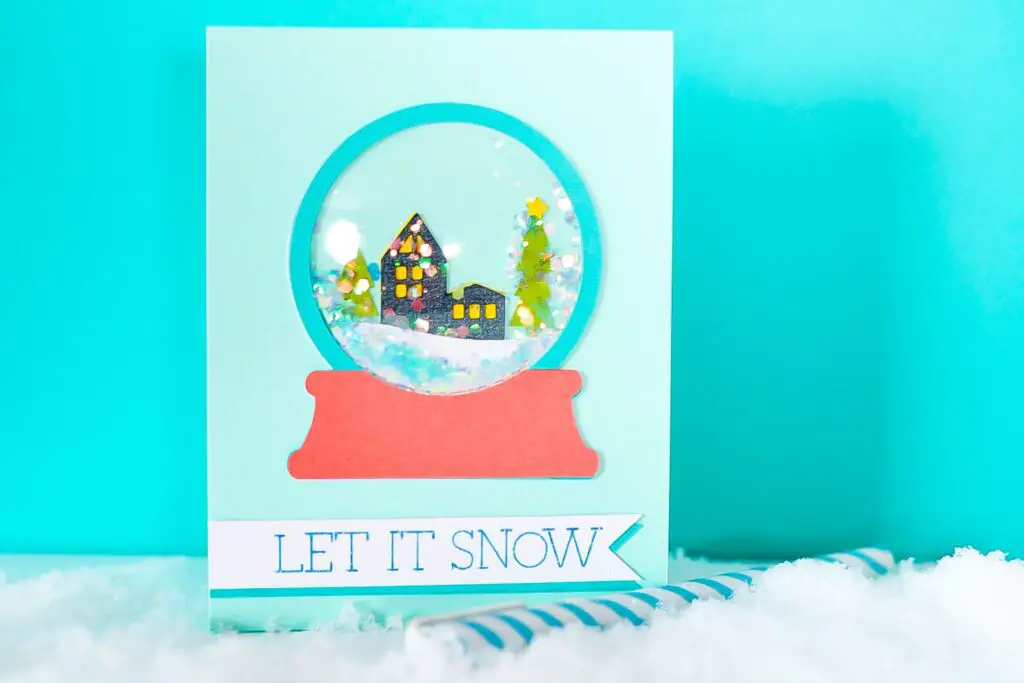 Holiday card to sell cricut