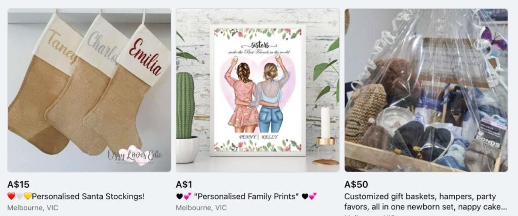 most popular items on facebook marketplace