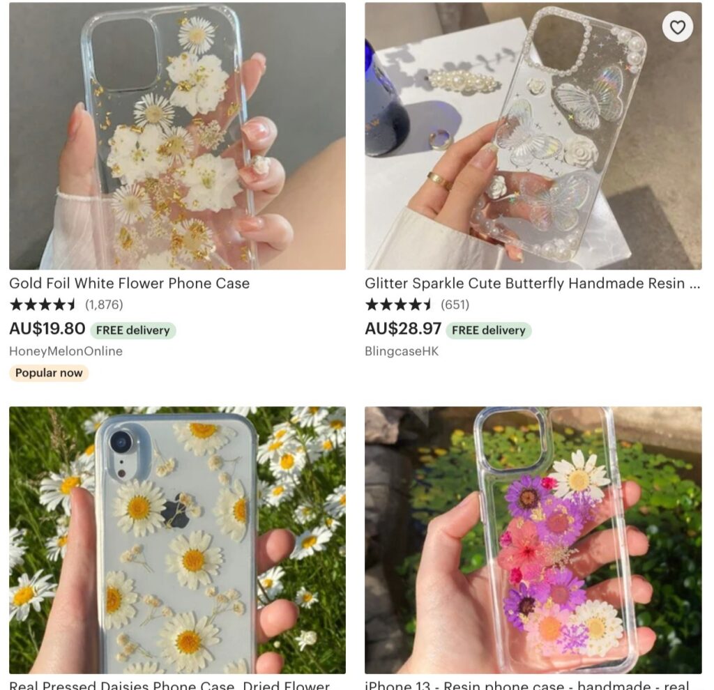 resin projects to sell-resin phonecase