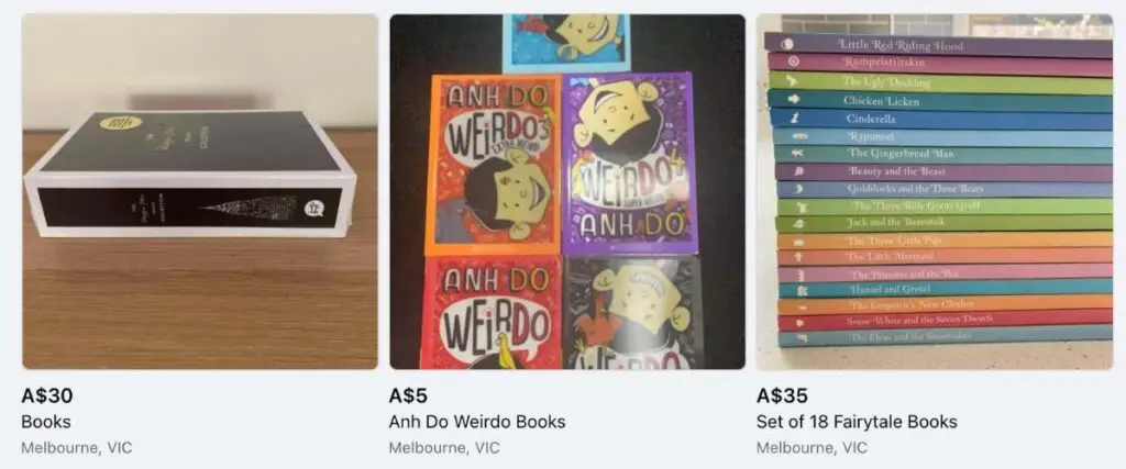 top selling items on facebook marketplace