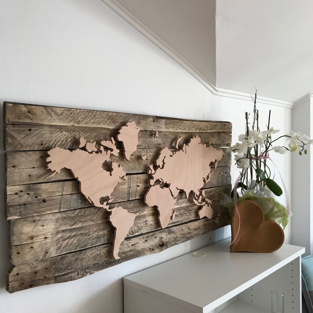 wood pallet map