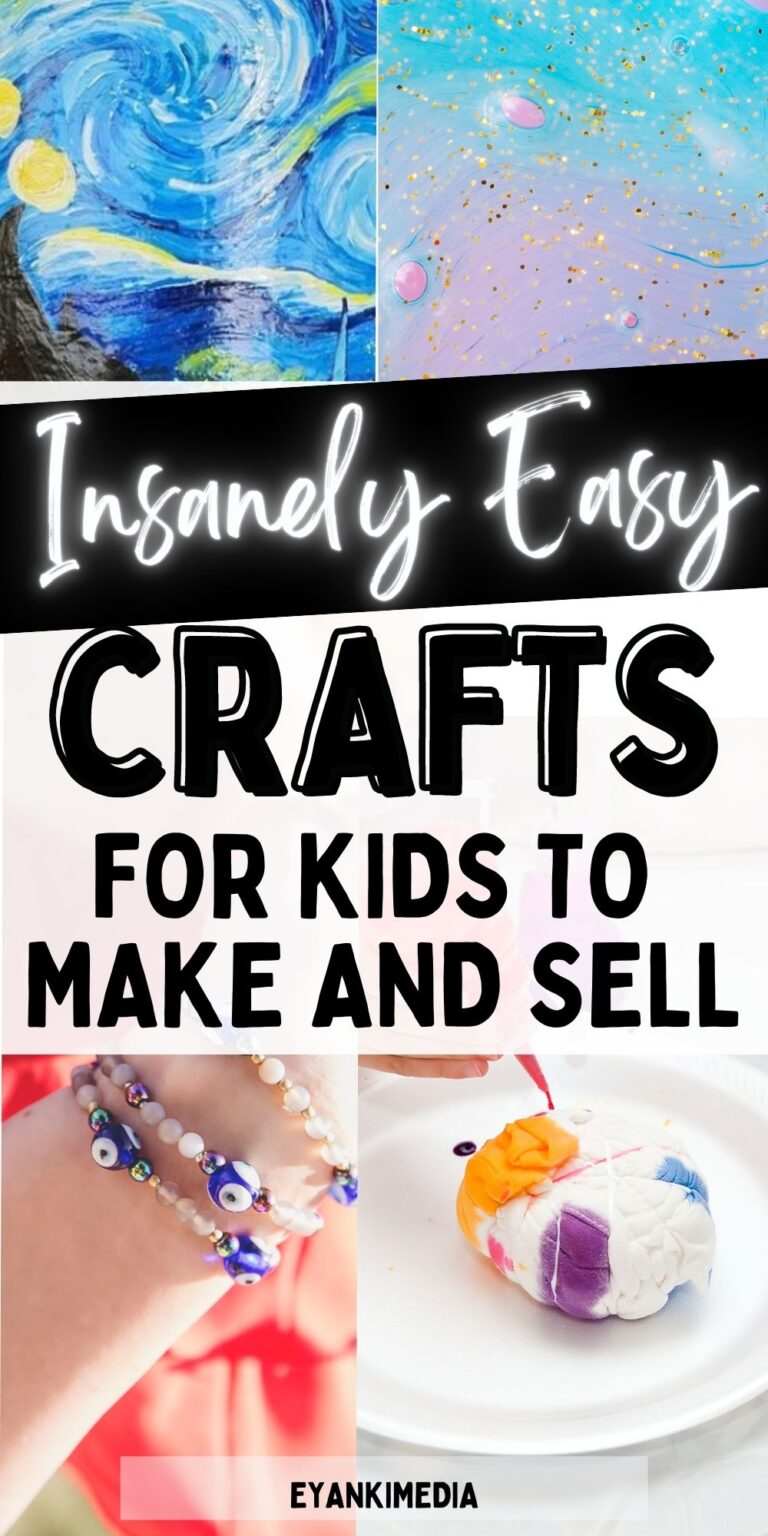 22 Easy Crafts For Kids To Make And Sell For Money [2025]