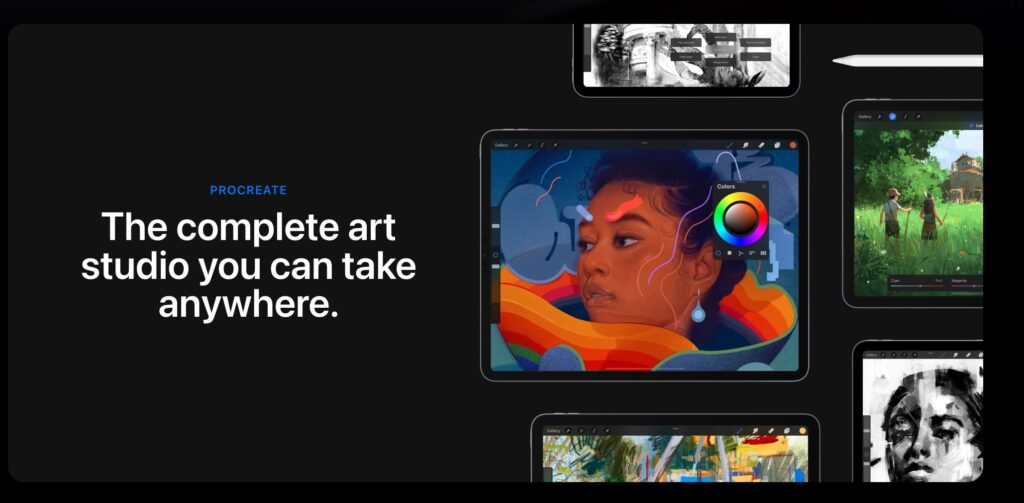 procreate to create digital files