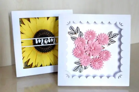 shadow box:mother's day craft deas to sell