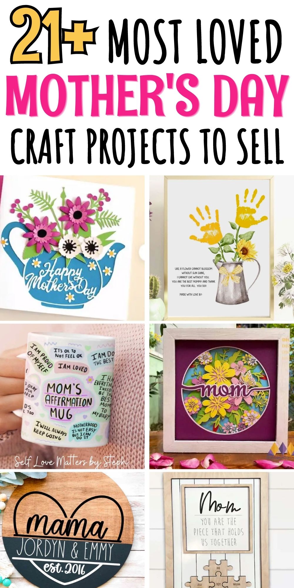 Best Mother's Day Craft Ideas To Sell Or For DIY Gifts (Updated Mar 2024)