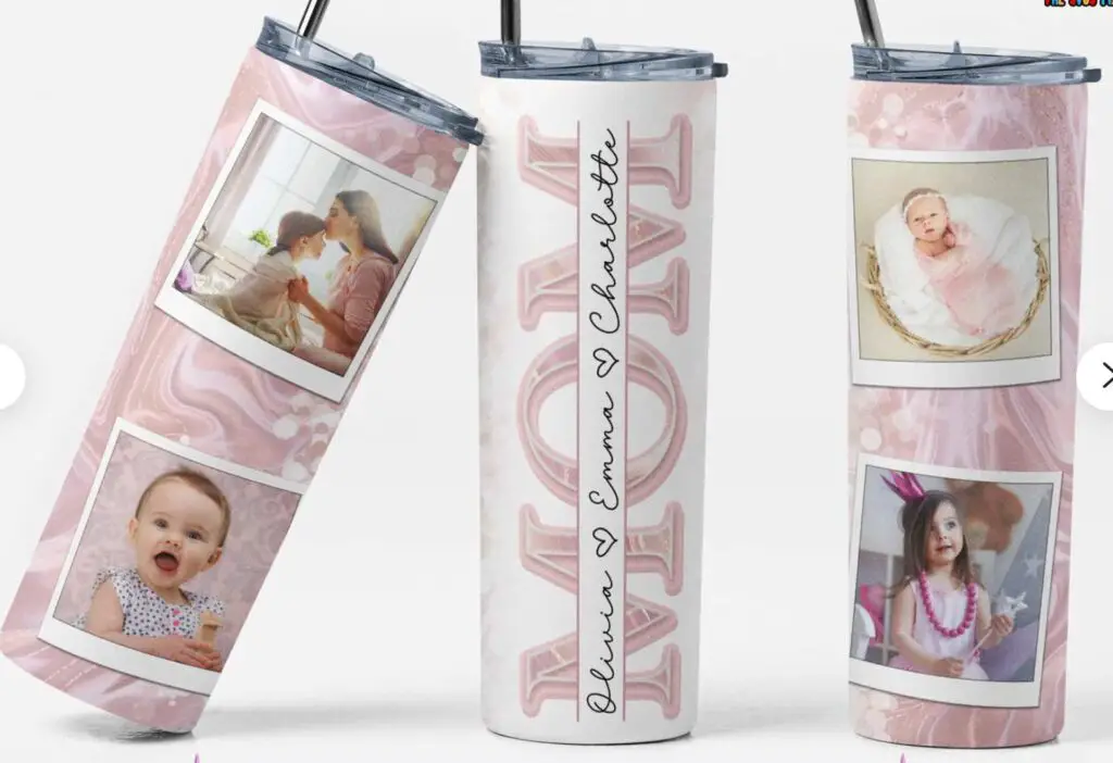 Personalized mothers day tumblers