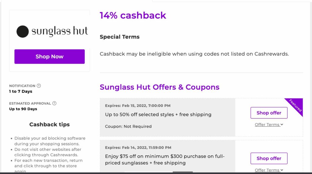 cashrewards cashback example case study