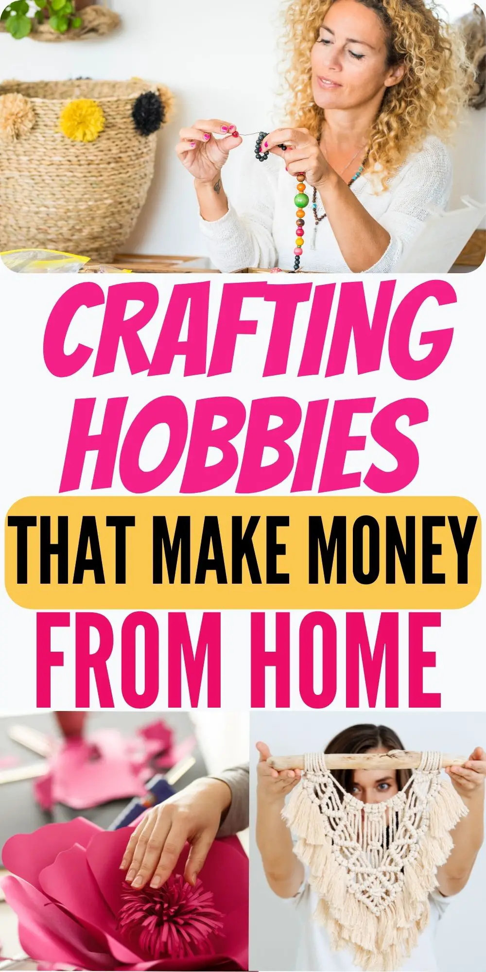 crafting hobbies that make money from home
