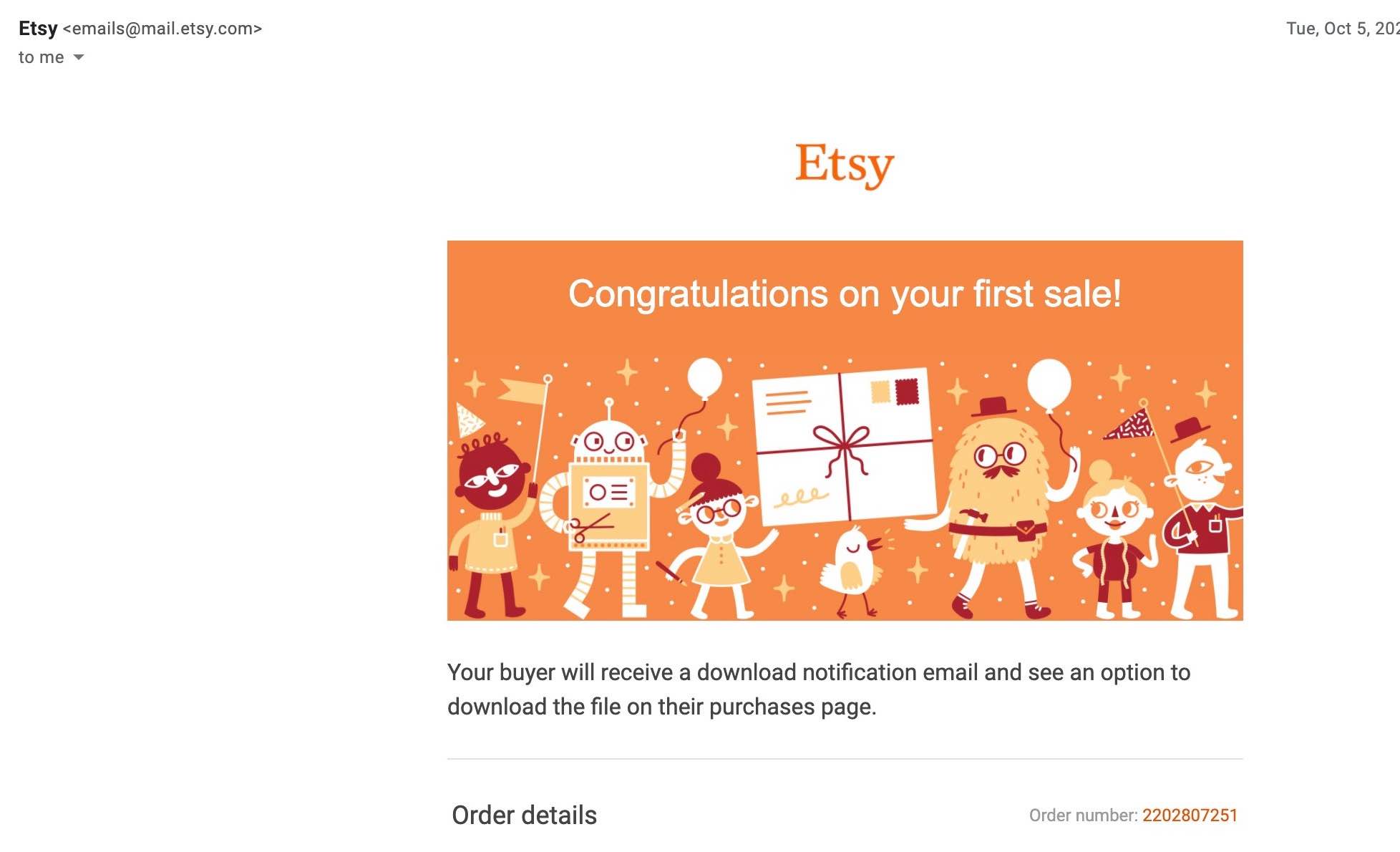 my first etsy sale: How to get Etsy sales