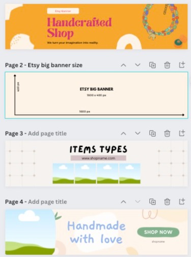 etsy big banner size templates