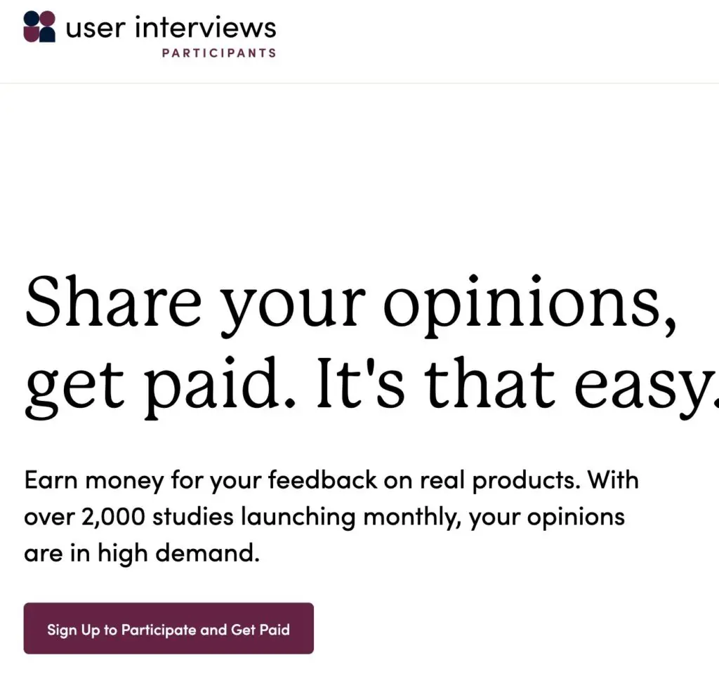 what is user interviews