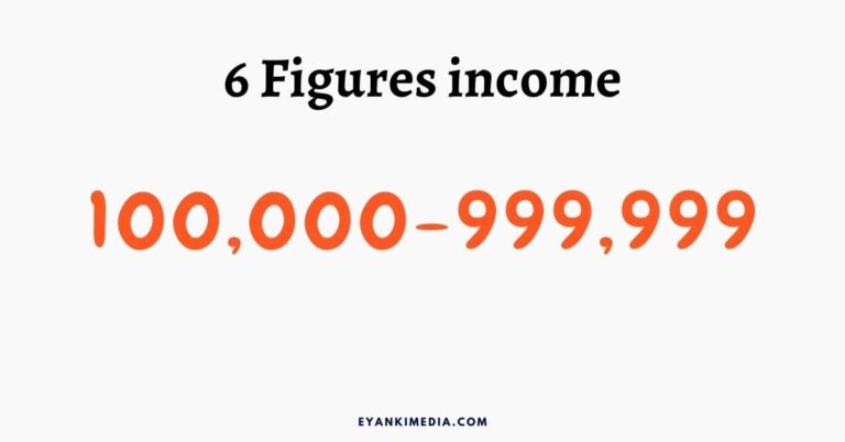 making 6 figures meaning