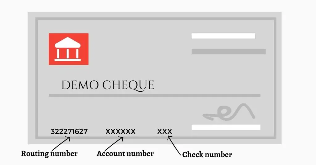 find your chase routing number