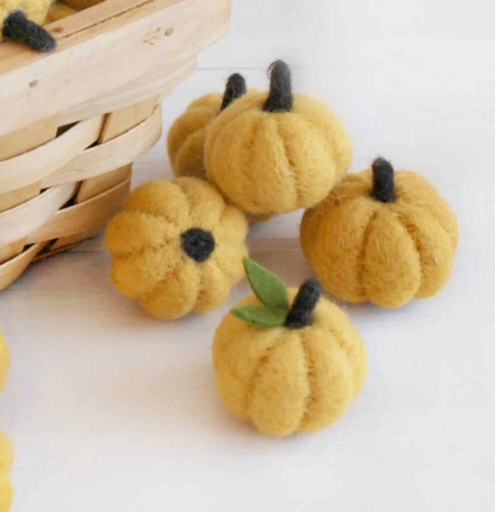 felt pumpkins to sell