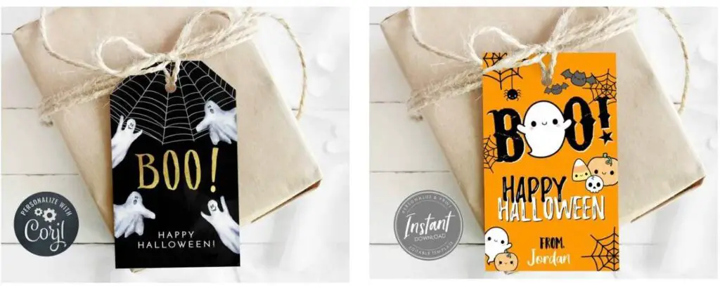 trick or treat tags