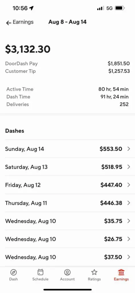 how to make 50 dollars fast with doordash