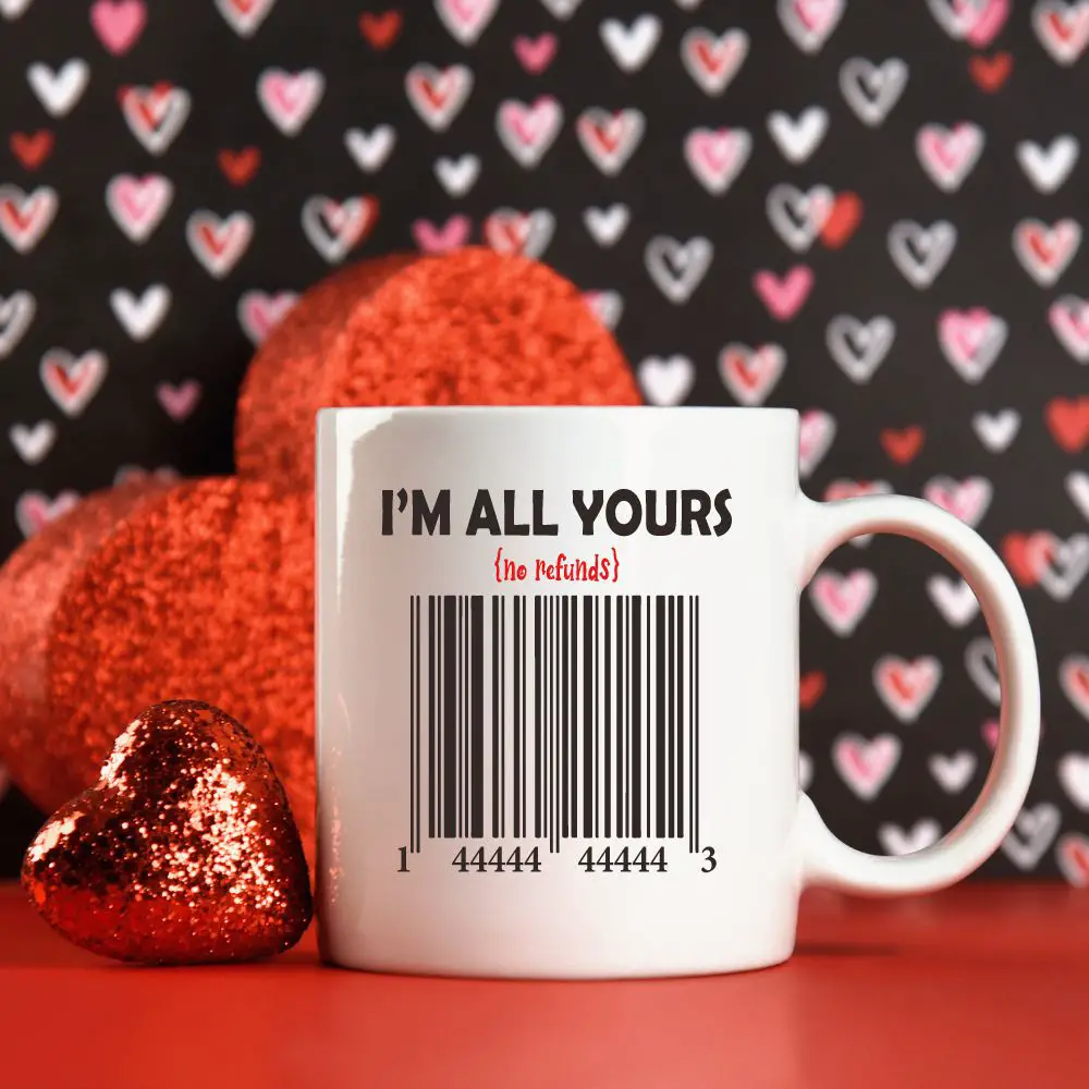 Cricut valentine mug