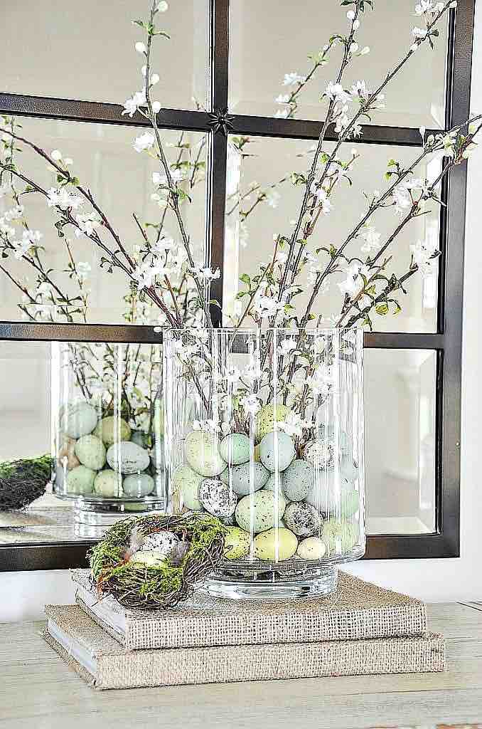 Easter floral arrangment