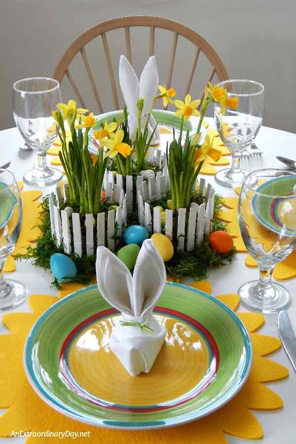 Easter centerpiece