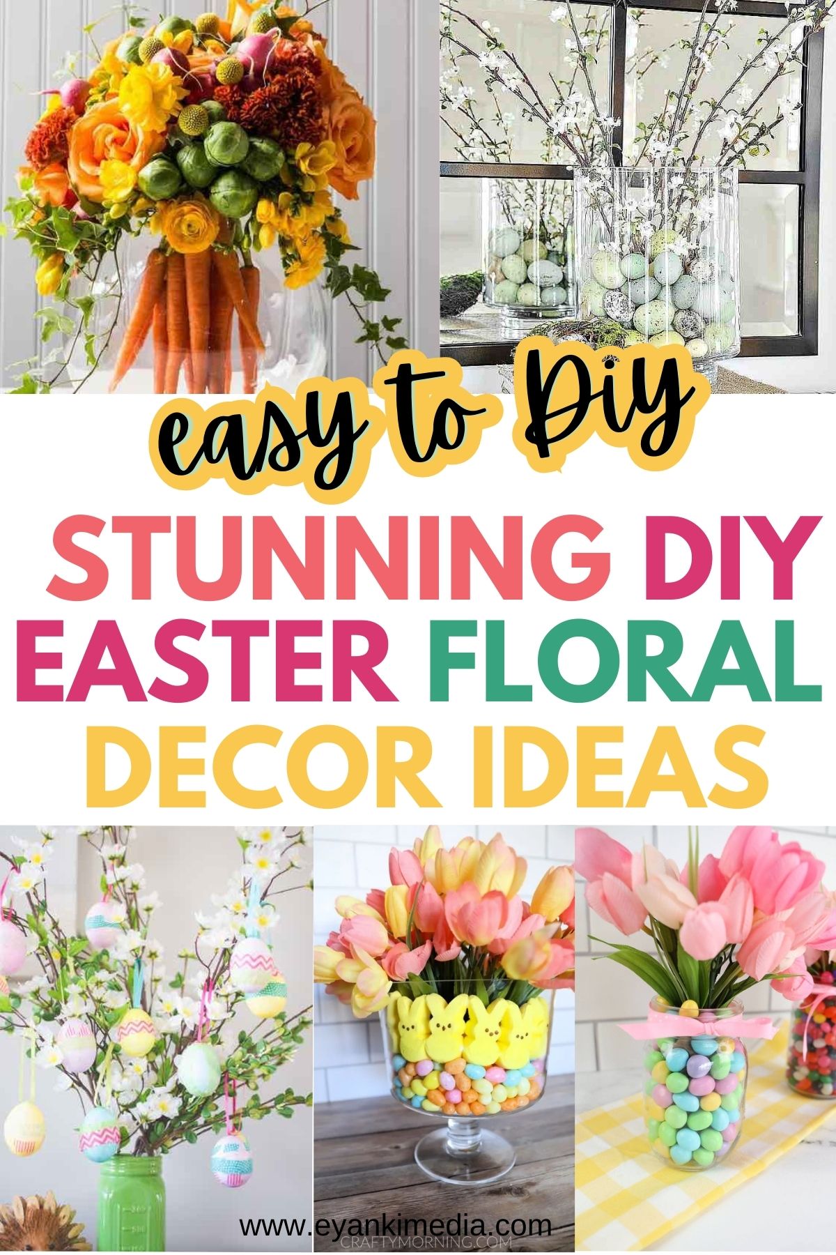10 Stunning DIY Easter Floral Decor Ideas
