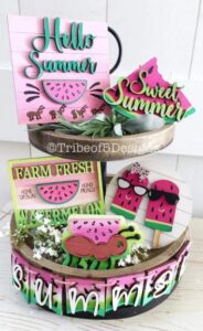 20 Fantastic DIY Summer Crafts To Sell In 2024   Summer Tray 184x300 