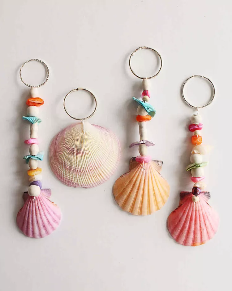 Seashell Keychain