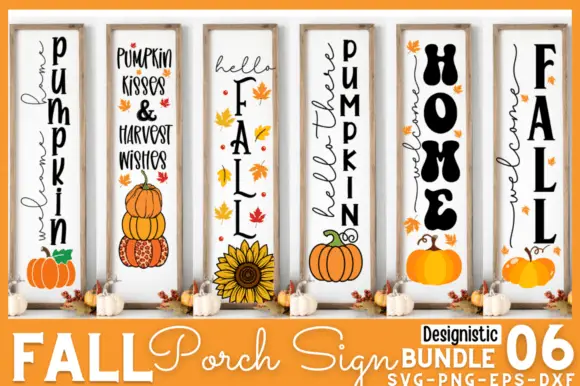 fall porch sign